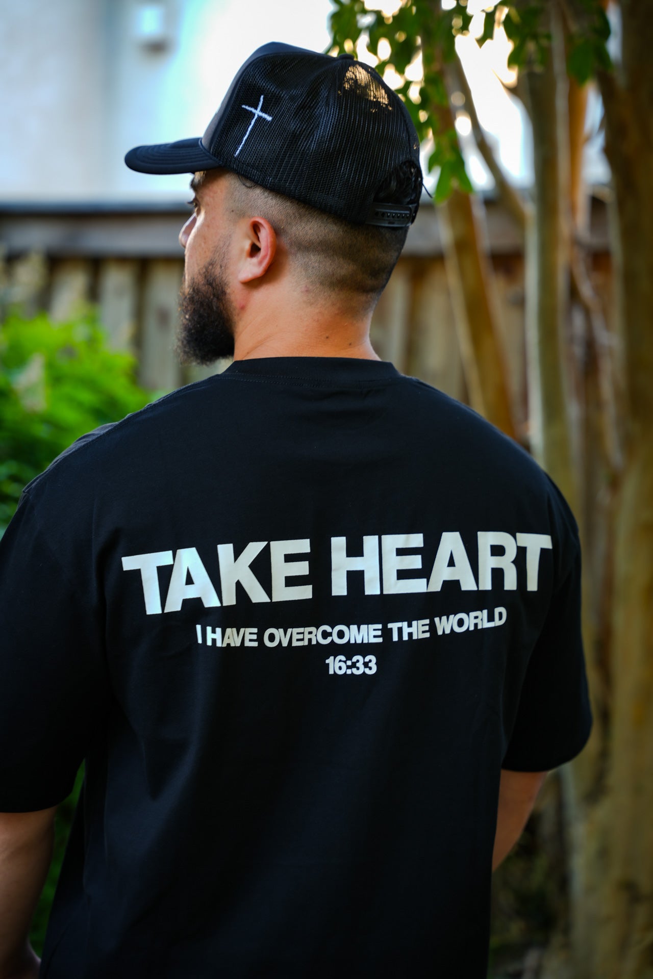 Embrace The Promise Tee Black