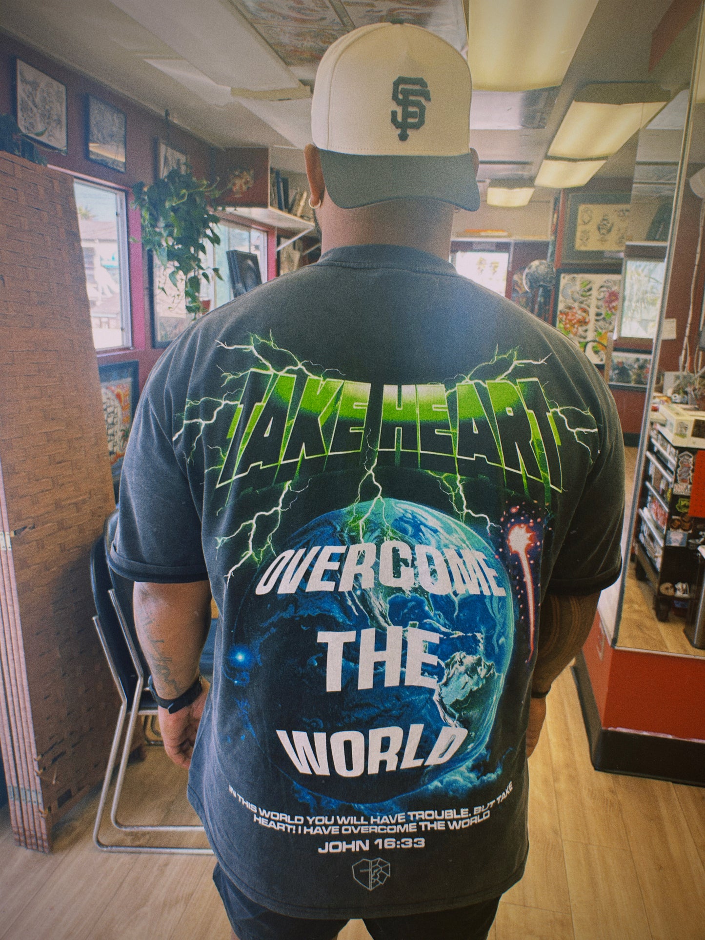 OVERCOME THE WORLD Tee
